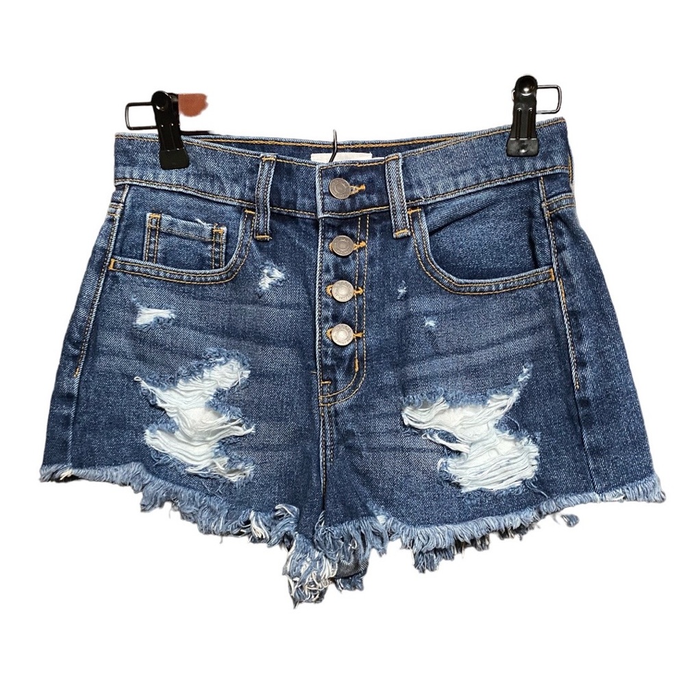Cello Woman’s Distressed Shorts XS